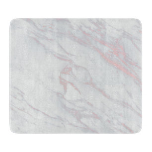 Marble Pastel Stone Texture Glitter Watercolor Cutting Board
