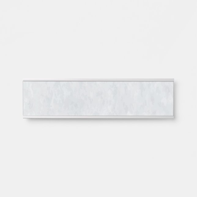 Marble Pastel Stone Texture Hanging Name Plate (Front)