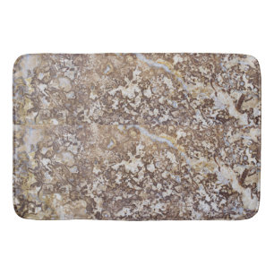 Marble pattern background bath mat