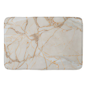 Marble Pattern Bath Mat