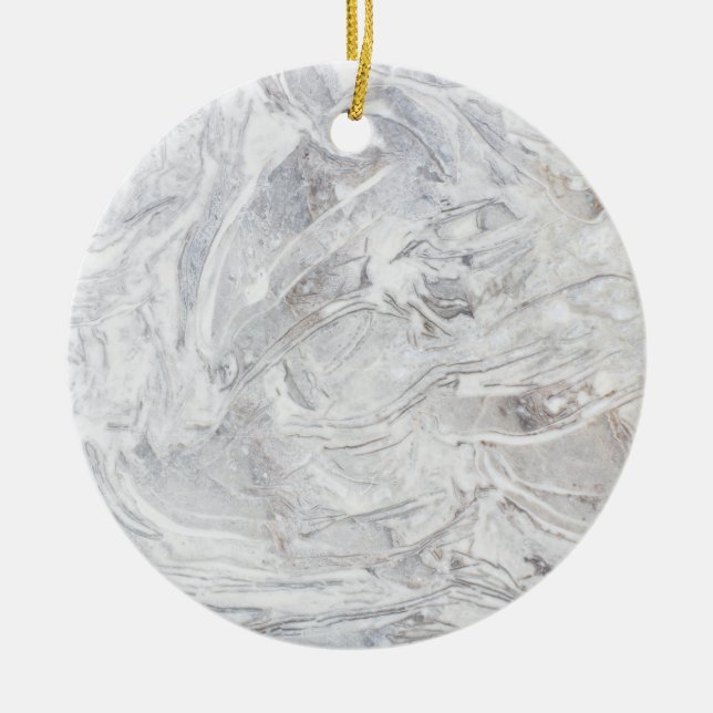 Marble pattern ceramic ornament (Front)