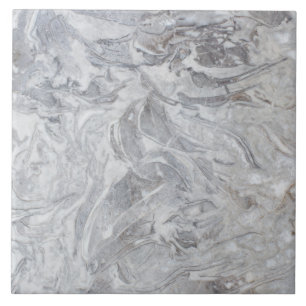 Marble pattern ceramic tile