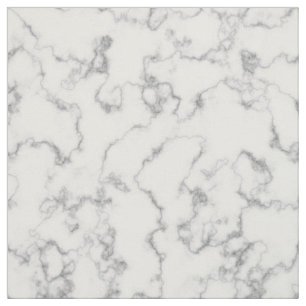 Marble Pattern Grey White Marbled Stone Background Fabric