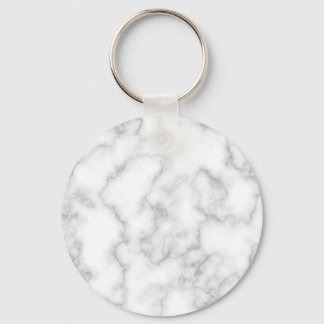 Marble Pattern Grey White Marbled Stone Background Key Ring