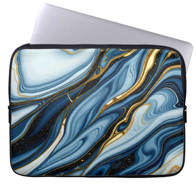 marble pattern laptop case (Front)