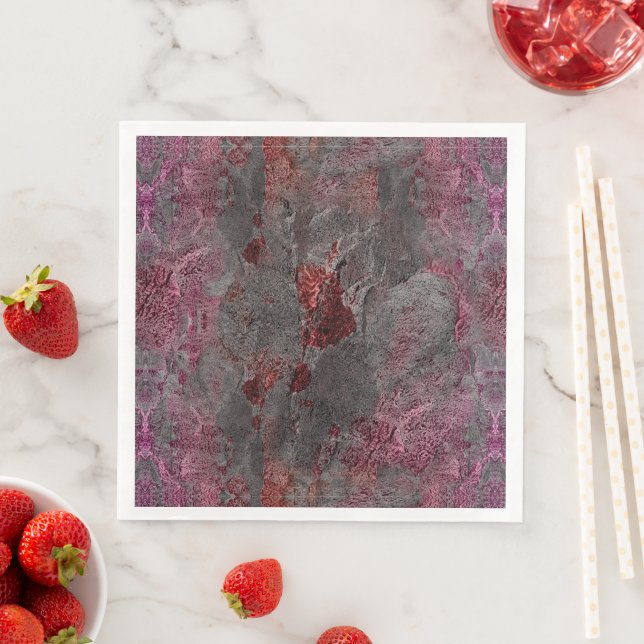 Marble pattern napkin (Insitu)