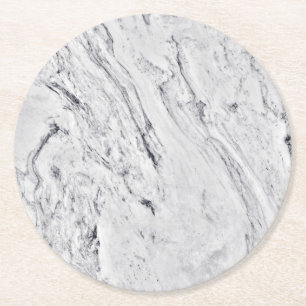Marble Pattern Paper Coasters