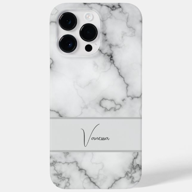 Marble Pattern Personalisation Case-Mate iPhone Case (Back)