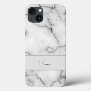 Marble Pattern Personalisation iPhone 13 Case