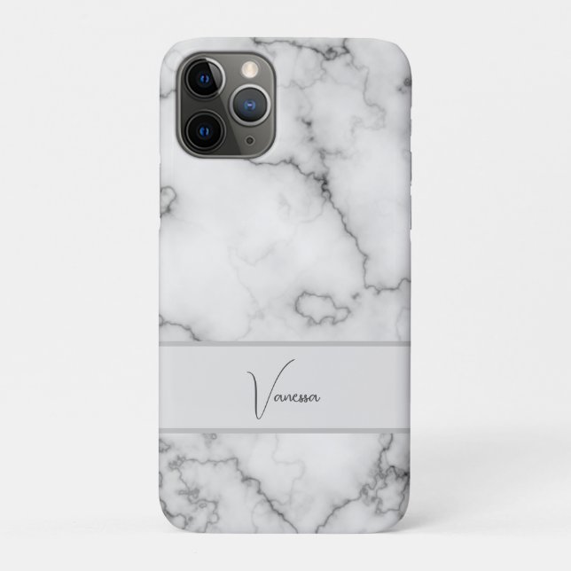 Marble Pattern Personalisation Case-Mate iPhone Case (Back)