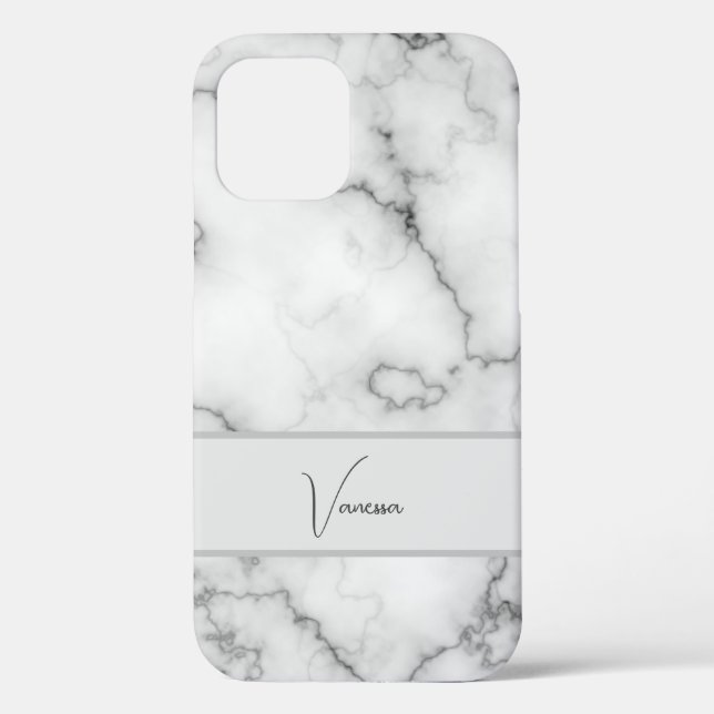 Marble Pattern Personalisation Case-Mate iPhone Case (Back)
