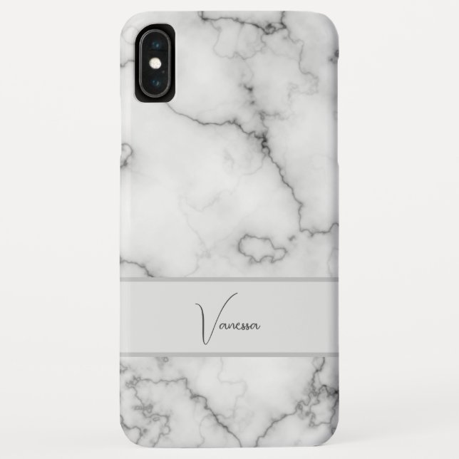 Marble Pattern Personalisation Case-Mate iPhone Case (Back)