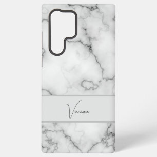 Marble Pattern Personalisation Samsung Galaxy Case
