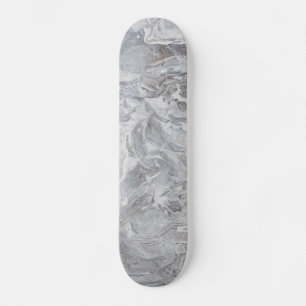 Marble pattern skateboard