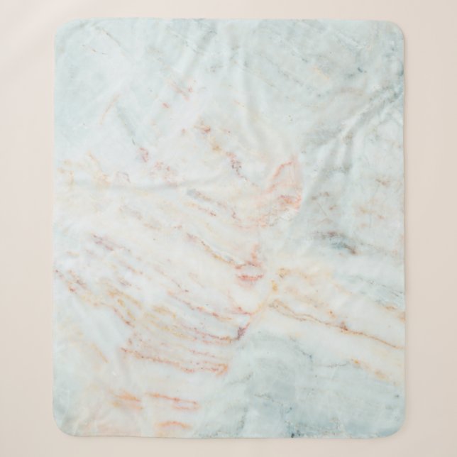 Marble pattern texture natural background. Interio Sherpa Blanket (Front)