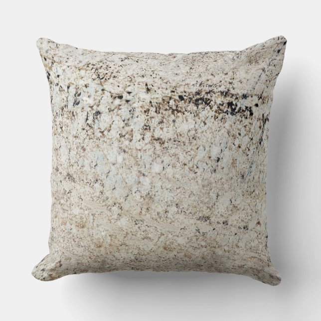Marble Pattern Throw Pillow (Front)