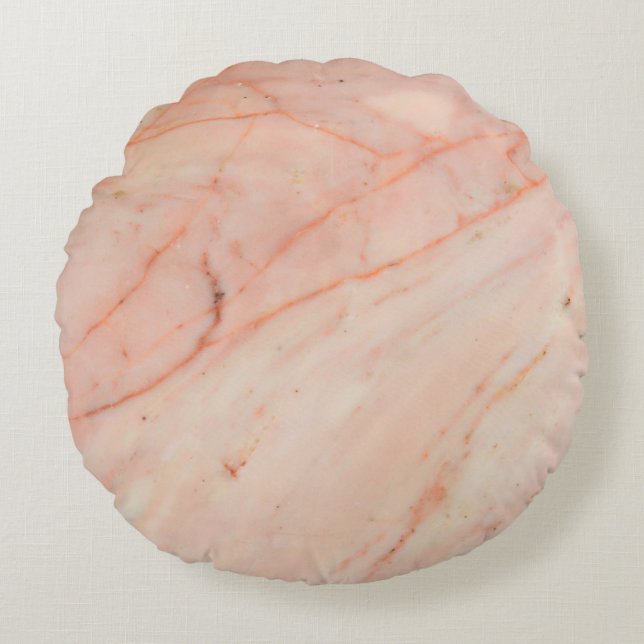 Marble patterned texture backgroundabstract, archi round cushion (Front)