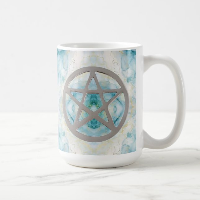 Marble Pentacle Coffee Mug (Right)