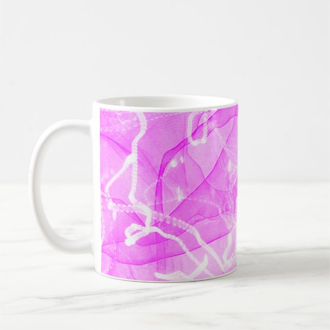 Marble Pink Digital Paper-21643 Coffee Mug (Left)