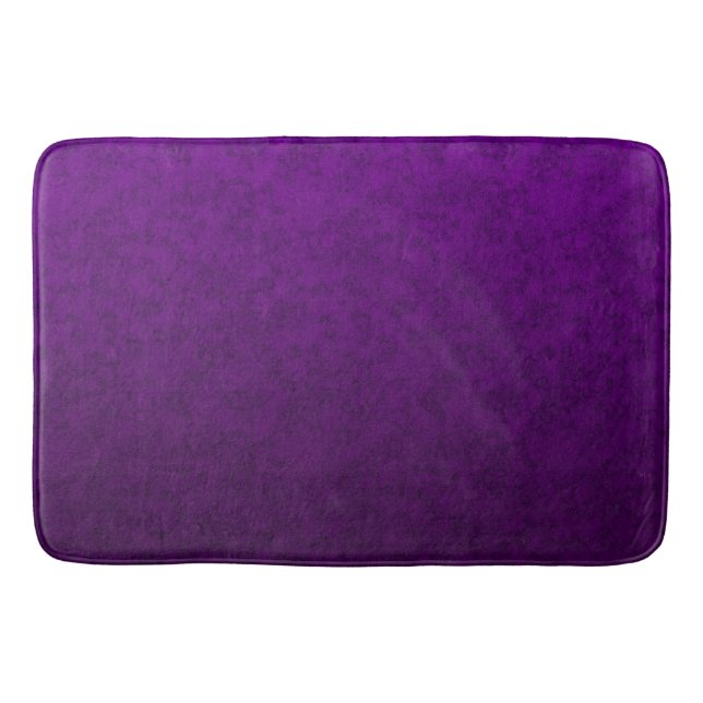 Marble purple pattern bath mat (Front)