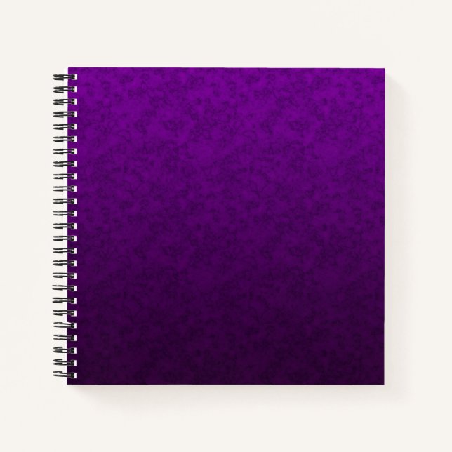 Marble purple pattern notebook (Front)