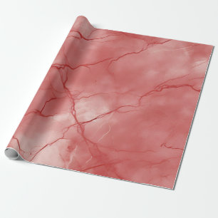 Marble Red Wrapping Paper