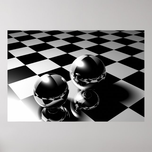 Marble reflection poster (Front)