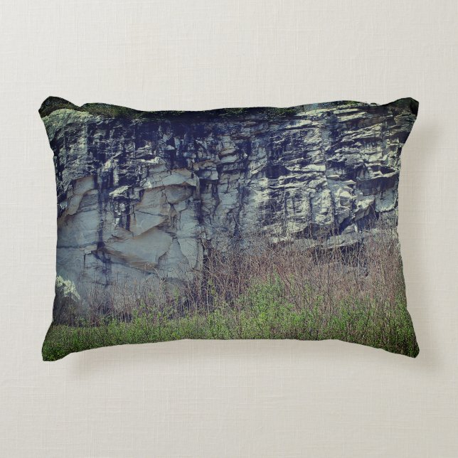 Marble Rock Cliff At Natural Bridge 2 Nature   Decorative Cushion (Front)