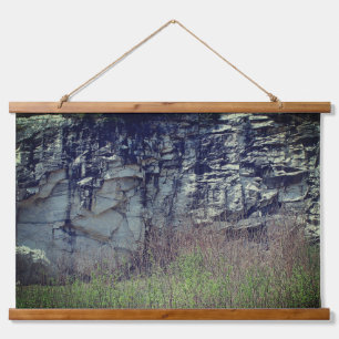 Marble Rock Cliff At Natural Bridge Nature Hanging Tapestry