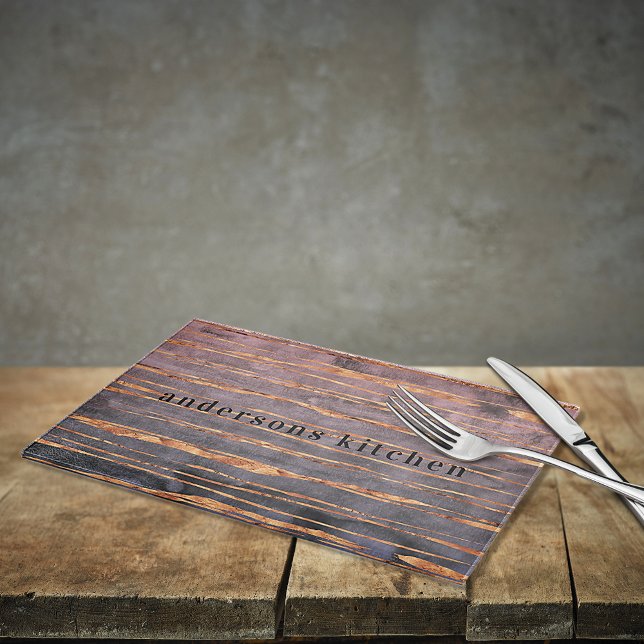 Marble rose gold purple name modern cutting board (Creator Uploaded)