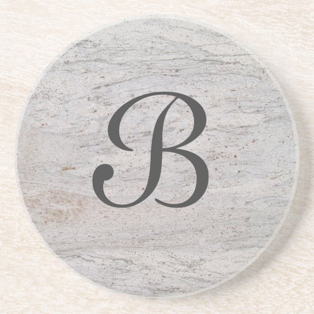 Marble Series--White coaster--1 of Many Colours Coaster (Front)