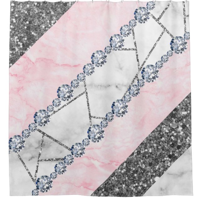 Marble Shower Curtain (Front)