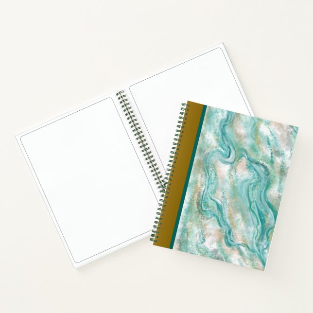 Marble Sketchbook Gift Notebook (Inside)