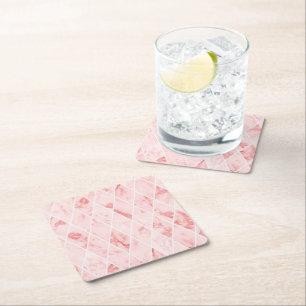 marble square paper coaster