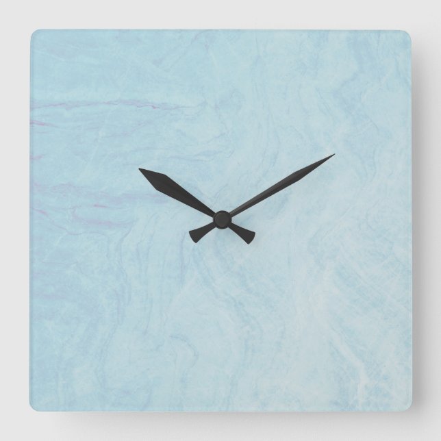Marble Stone 10.75" Square Acrylic Wall Clock (Front)