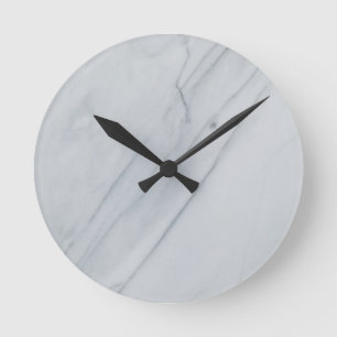 Marble Stone 8" Round Acrylic Wall Clock