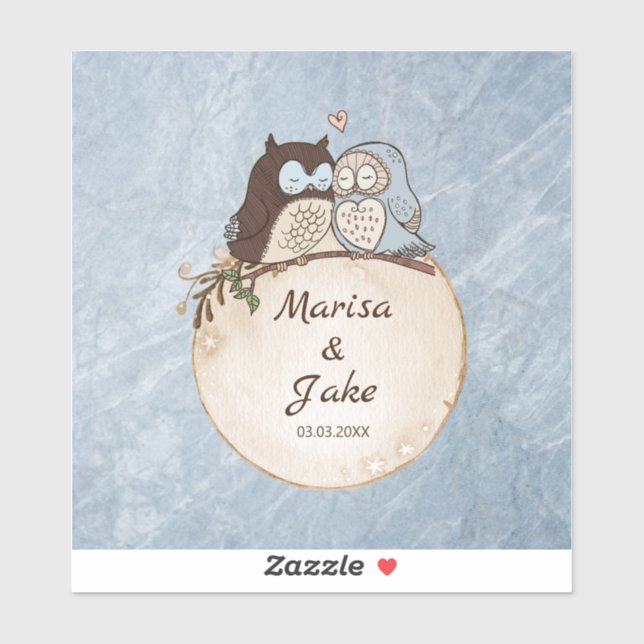 Marble Stone And Owls (Sheet)