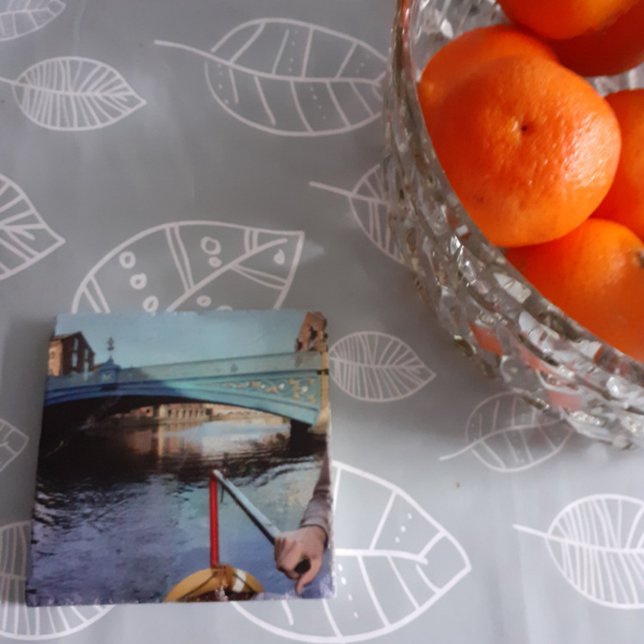 Marble stone canal themed coaster. stone coaster (Creator Uploaded)