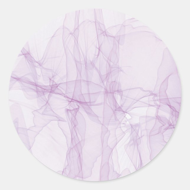 Marble Stone Classic Round Stickers (Front)
