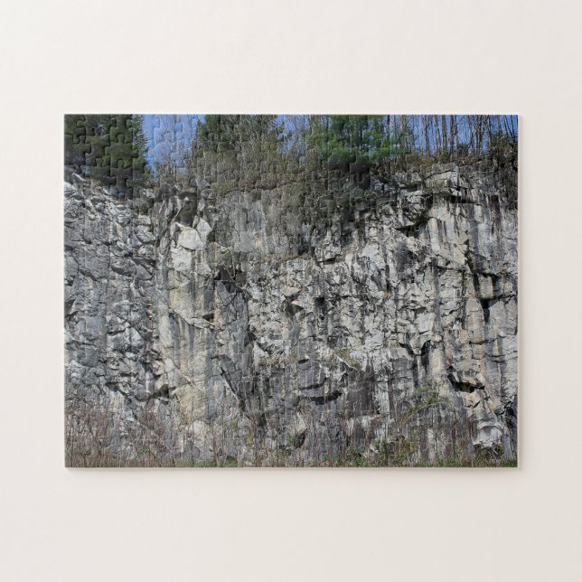 Marble Stone Cliff Nature Jigsaw Puzzle (Horizontal)