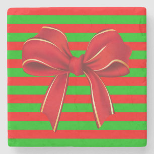 Marble Stone Coaster Christmas