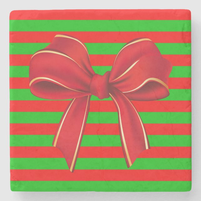 Marble Stone Coaster Christmas (Front)