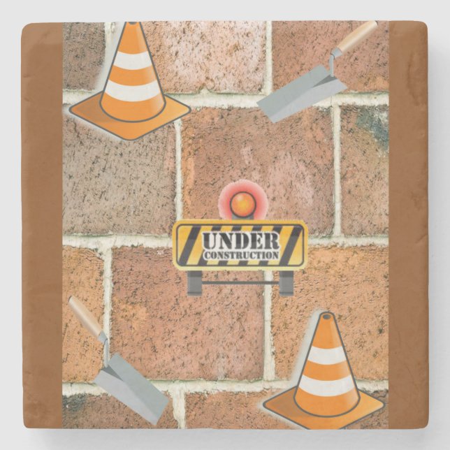 Marble Stone Coaster Under Construction (Front)