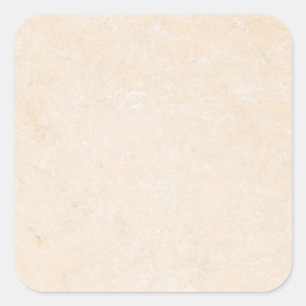 Marble Stone Cream Neutral Tile Background Blank Square Sticker