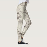 Marble Stone Ivory Colour Leggings<br><div class="desc">Ivory Marble Stone Leggings</div>