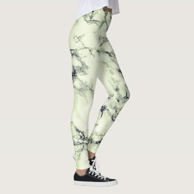 Marble Stone Leggings Modern Design (Right)