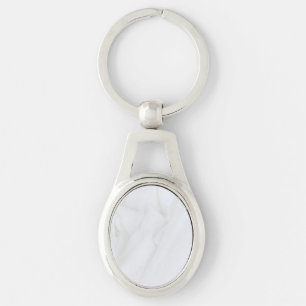 Marble Stone Metal Keychain