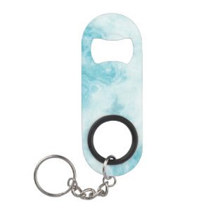 Marble Stone Mini Bottle Opener With Keychain