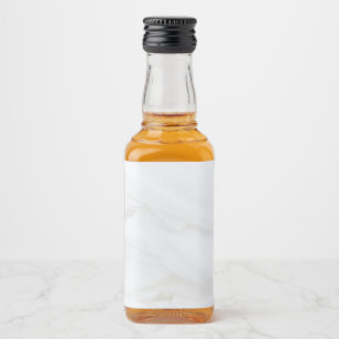 Marble Stone Mini Liquor Bottle Labels (3" x 2")