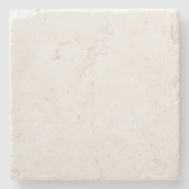 Marble Stone Neutral Tile Natural Background Blank Stone Coaster (Front)